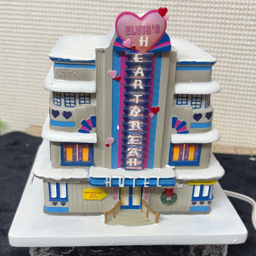 Elvis Presley Holiday Village collection